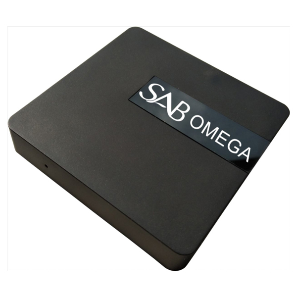 SAB OMEGA ANDROID 6.0 4K IPTV STREAMING PLAYER H.265 HEVC WLAN STALKER
