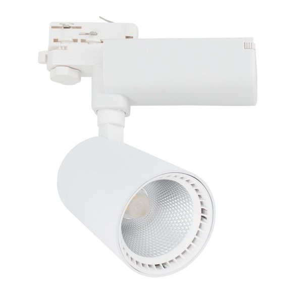 LED Strahler Mallet 30W Weiß für 3-Phasen-Stromschienen