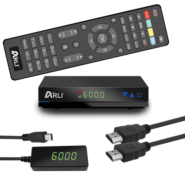 ARLI HD Sat Receiver AH1 Digital HDTV Satelliten